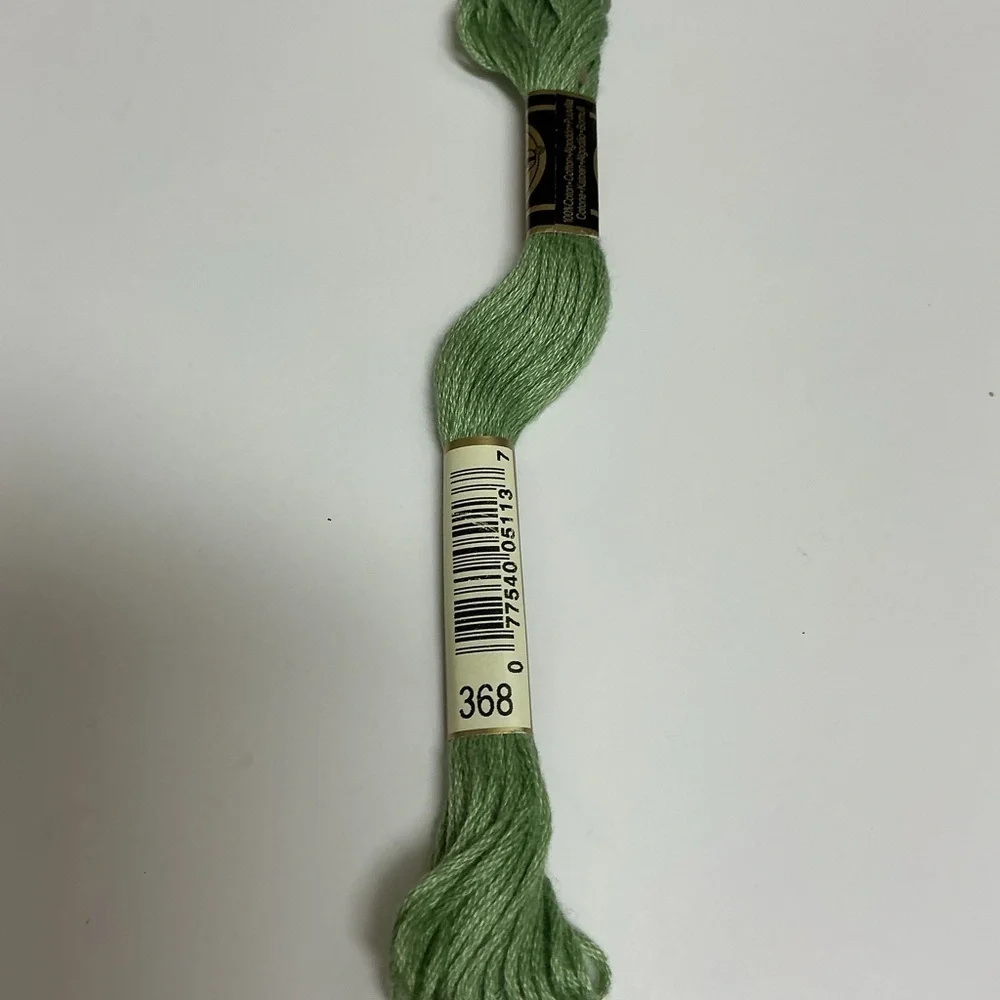Paris France DMC Embroidery Floss MIXED LOT OF 21 Blue Green 100% Cotton Thread